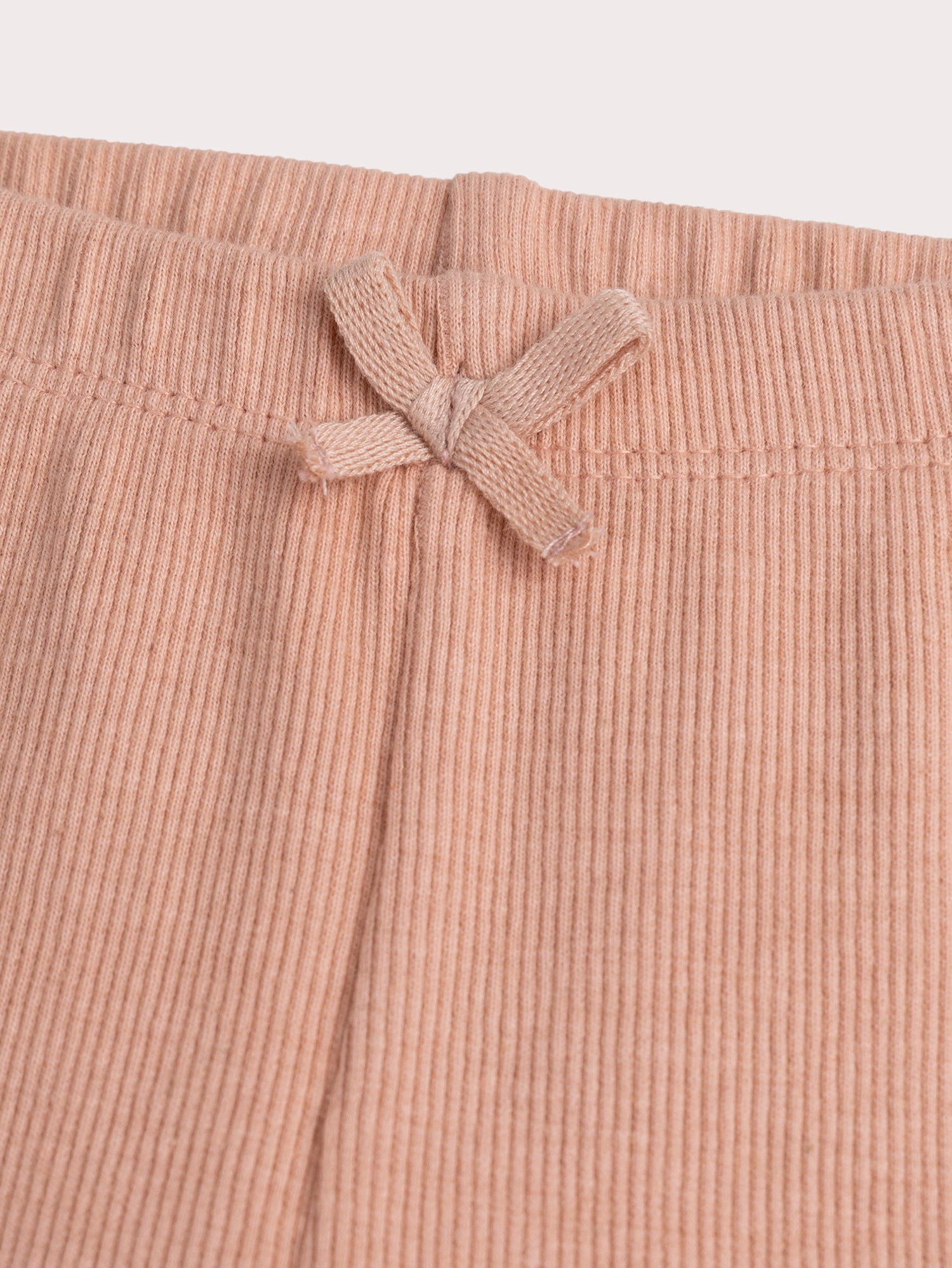 Ensemble rose gaze de cotton pour bébé fille