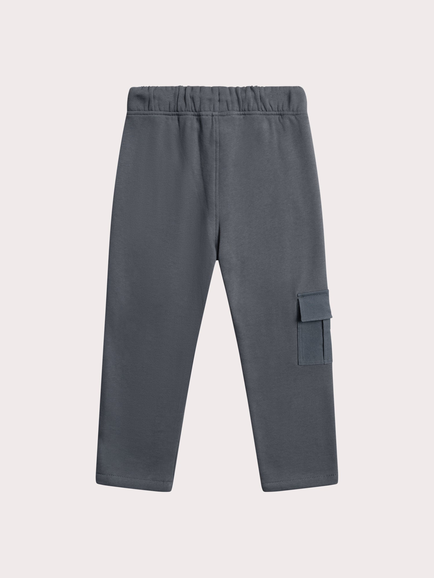 Pantalon cargo en molleton gris foncé