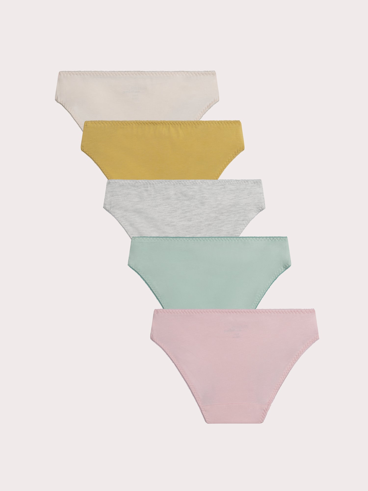 Lot de 5 culottes unies pour enfant fille
