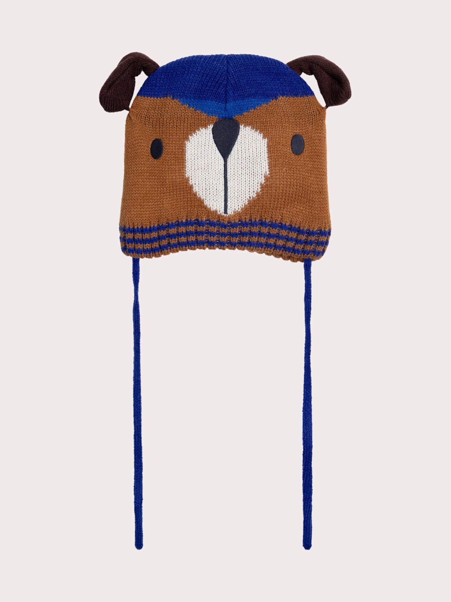 Bonnet motif chien pour bébé garçon