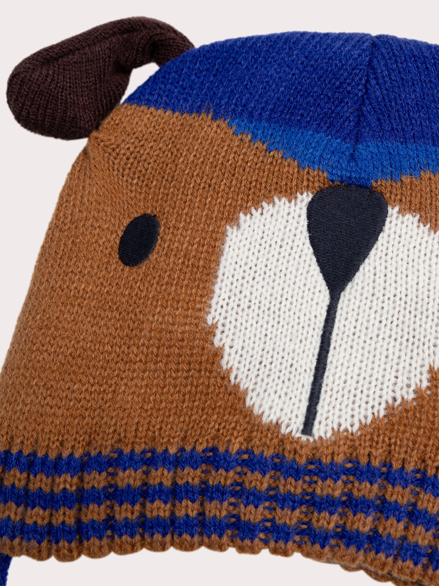 Bonnet motif chien pour bébé garçon